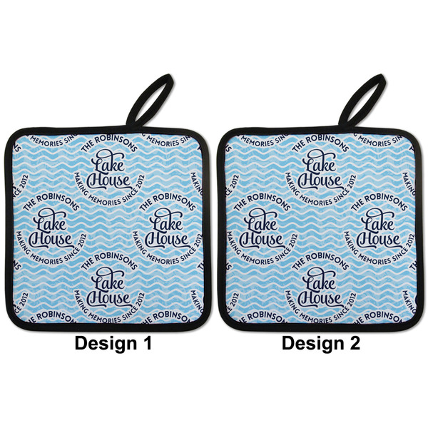 Lake House #2 Pot Holders - Set of 2 APPROVAL