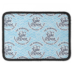 Lake House #2 Iron On Rectangle Patch w/ Name All Over