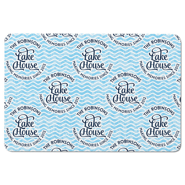Lake House #2 Rectangular Fridge Magnet - FRONT