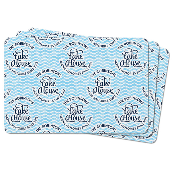 Lake House #2 Rectangular Fridge Magnet - THREE