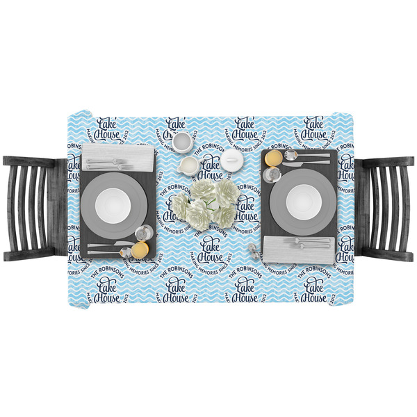 Lake House #2 Rectangular Tablecloths - LIFESTYLE