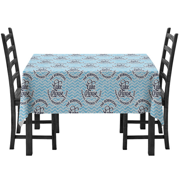 Custom Lake House #2 Tablecloth (Personalized)
