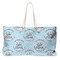 Lake House #2 Large Tote Bag with Rope Handles (Personalized)