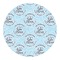 Lake House #2 Round Decal - XLarge (Personalized)