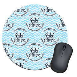 Lake House #2 Round Mouse Pad (Personalized)