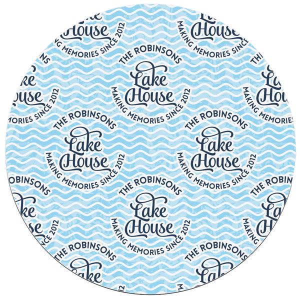 Lake House #2 Round Mousepad - APPROVAL