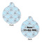 Lake House #2 Round Pet Tag - Front & Back