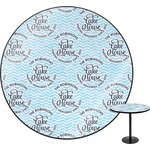 Lake House #2 Round Table - 30" (Personalized)