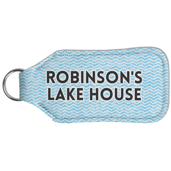 Lake House #2 Sanitizer Holder Keychain - Large (Back)