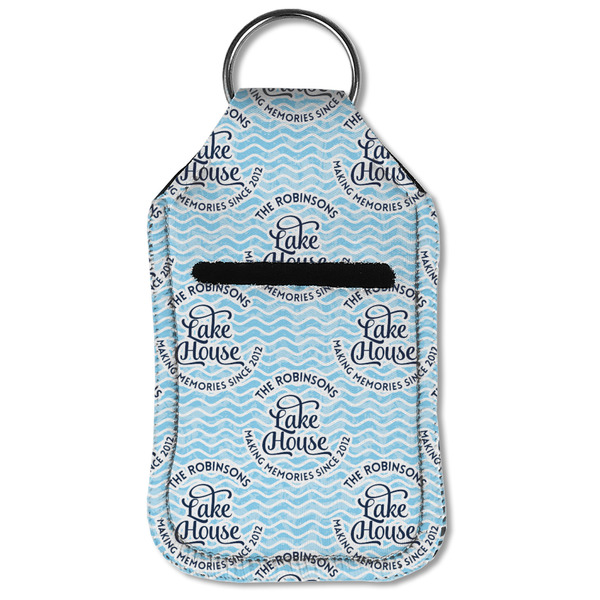 Lake House #2 Sanitizer Holder Keychain - Small (Front Flat)