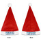 Lake House #2 Santa Hats - Front and Back (Double Sided Print) APPROVAL
