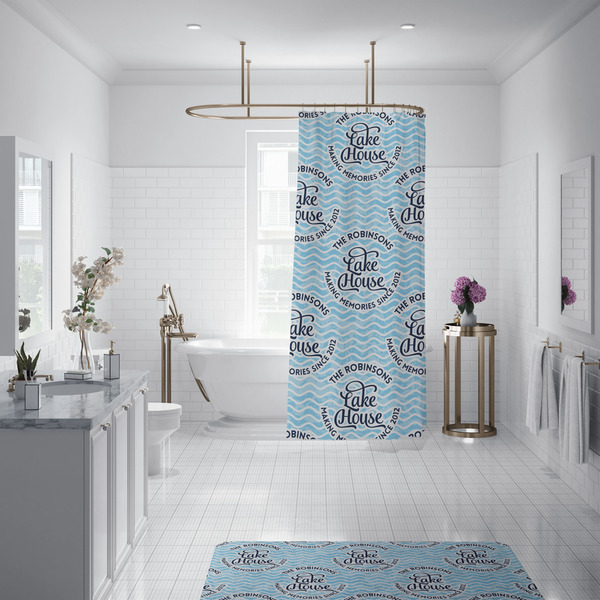 Lake House #2 Shower Curtain - Custom Size