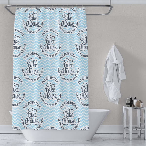 Lake House #2 Shower Curtain Lifestyle