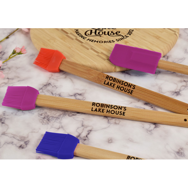 Lake House #2 Silicone Brush - Purple - Lifestyle