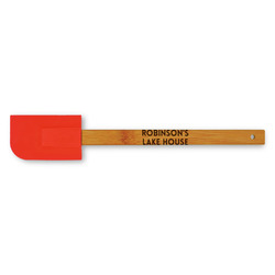 Lake House #2 Silicone Spatula - Red (Personalized)