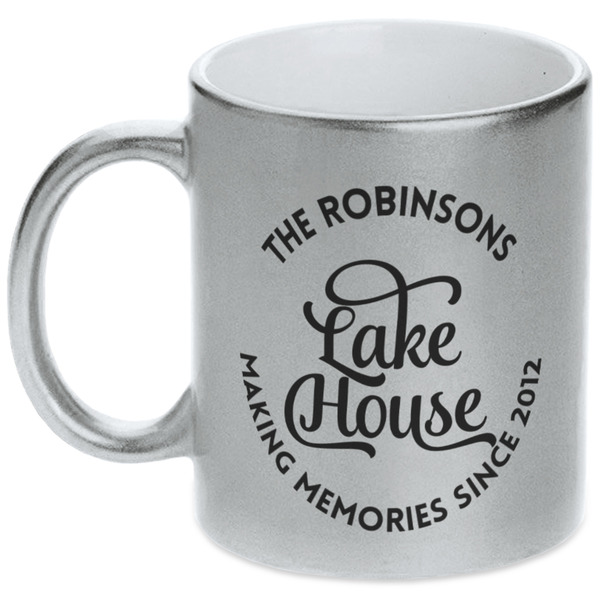 Lake House #2 Silver Mug - Main