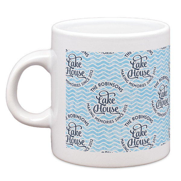 Custom Lake House #2 Espresso Cup (Personalized)