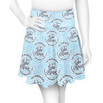 Lake House #2 Skater Skirt - X Small (Personalized)