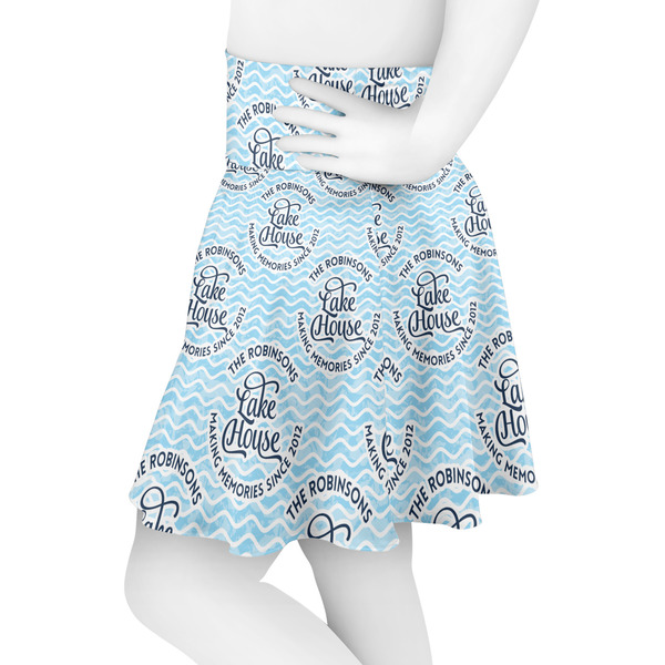 Lake House #2 Skater Skirt - Side