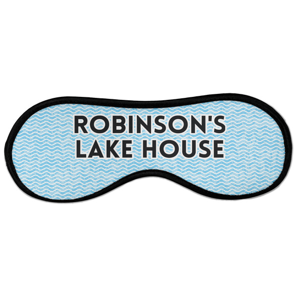 Custom Lake House #2 Sleeping Eye Masks - Large (Personalized)