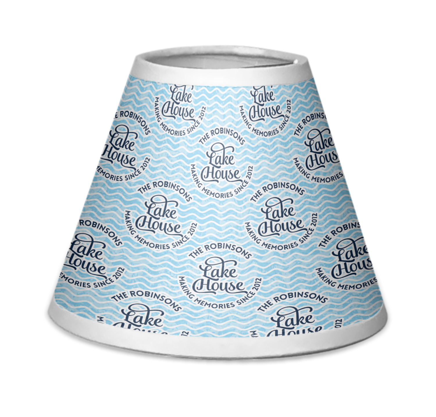 Lake House 2 Chandelier Lamp Shade (Personalized) YouCustomizeIt