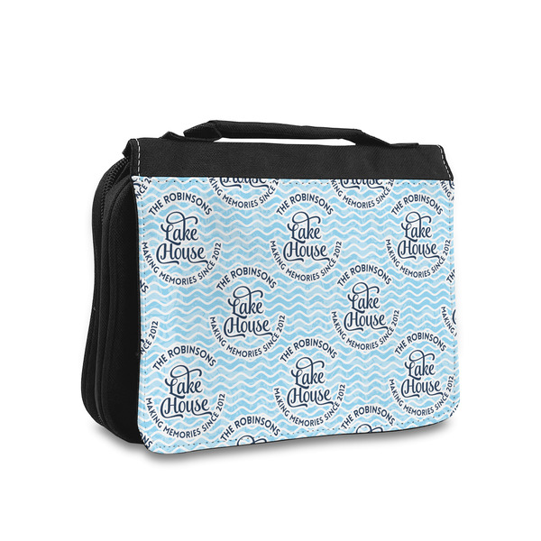 Custom Lake House #2 Toiletry Bag - Small (Personalized)