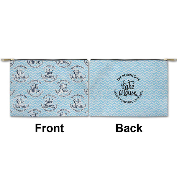 Lake House #2 Small Zipper Pouch Approval (Front and Back)
