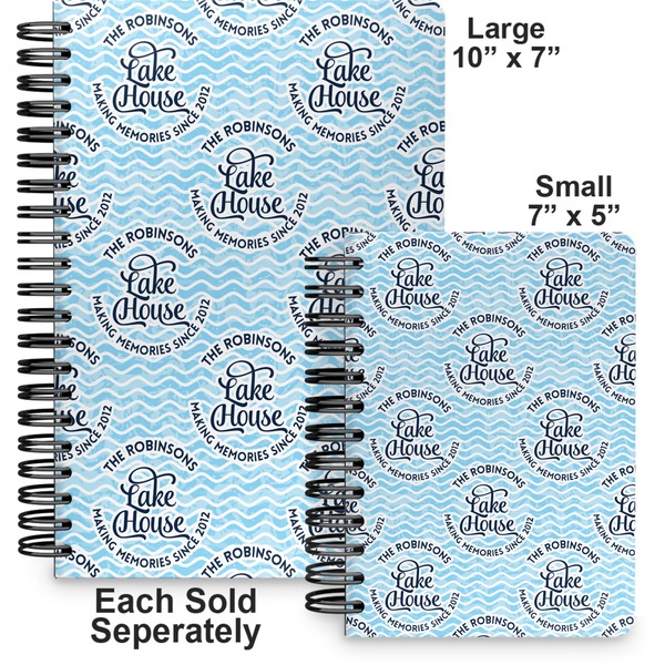 Lake House #2 Spiral Journal - Comparison
