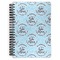 Lake House #2 Spiral Notebook - 7x10 w/ Name All Over