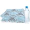 Lake House #2 Sports Towel Folded with Water Bottle