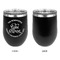 Lake House #2 Stainless Wine Tumblers - Black - Single Sided - Approval