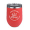 Lake House #2 Stainless Wine Tumblers - Coral - Single Sided - Front
