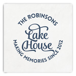 Lake House #2 Paper Dinner Napkins (Personalized)