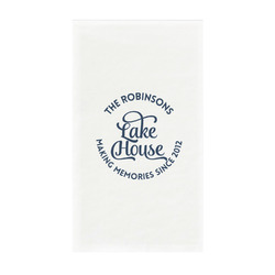 Lake House #2 Guest Towels - Full Color - Standard (Personalized)
