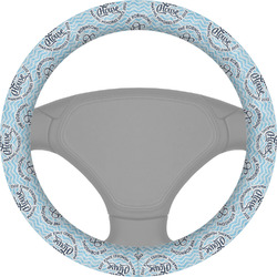 Lake House #2 Steering Wheel Cover (Personalized)