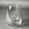 Lake House #2 Stemless Wine Glass - Engraved (Personalized)