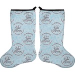 Lake House #2 Holiday Stocking - Double-Sided - Neoprene (Personalized)