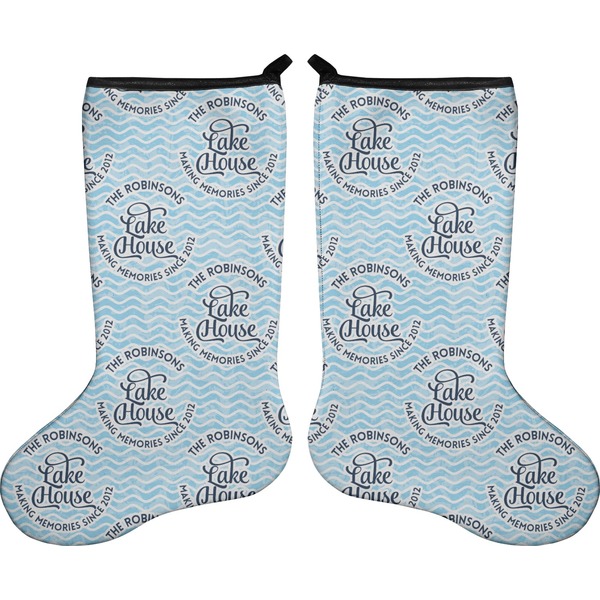 Lake House #2 Stocking - Double-Sided - Approval
