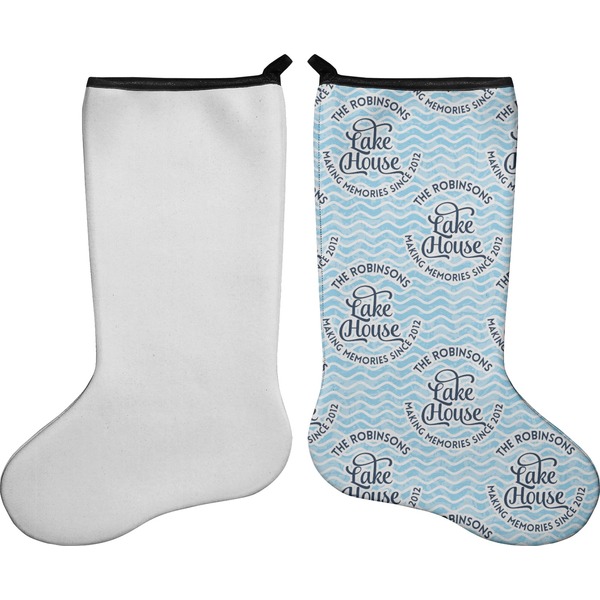 Lake House #2 Stocking - Single-Sided - Approval