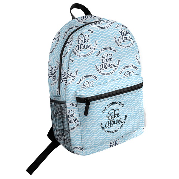 Custom Lake House #2 Student Backpack (Personalized)