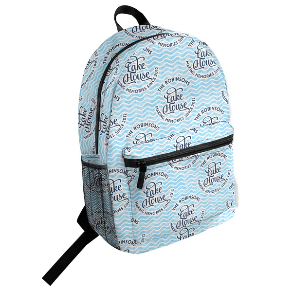 Custom Lake House #2 Student Backpack (Personalized)