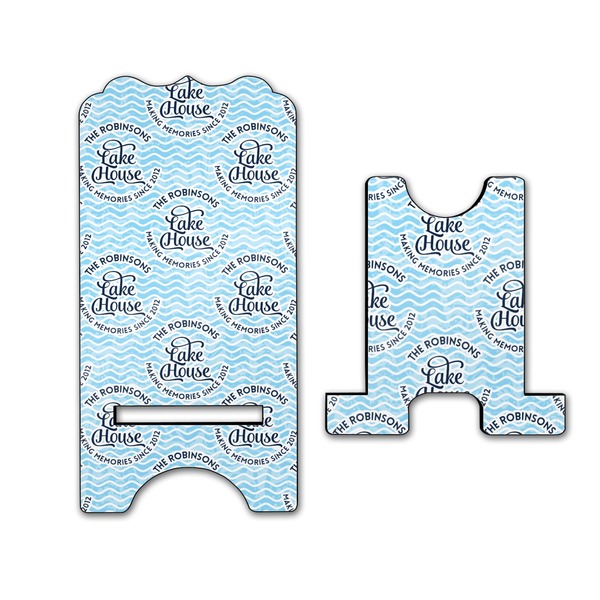 Lake House #2 Stylized Phone Stand - Front & Back - Large