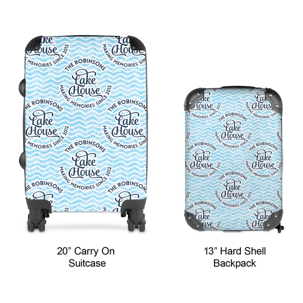 Lake House #2 Suitcase Set 4 - APPROVAL
