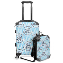 Lake House #2 Kids 2-Piece Luggage Set - Suitcase & Backpack (Personalized)