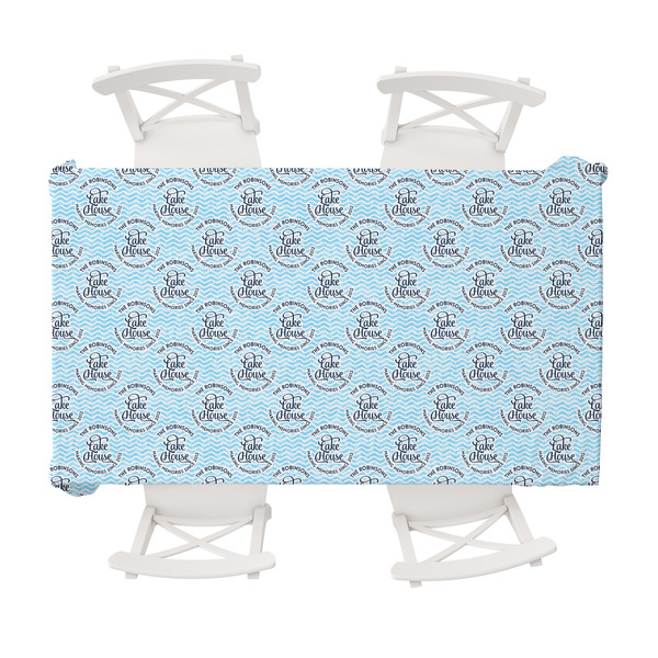 Custom Lake House #2 Tablecloth - 58"x102" (Personalized)