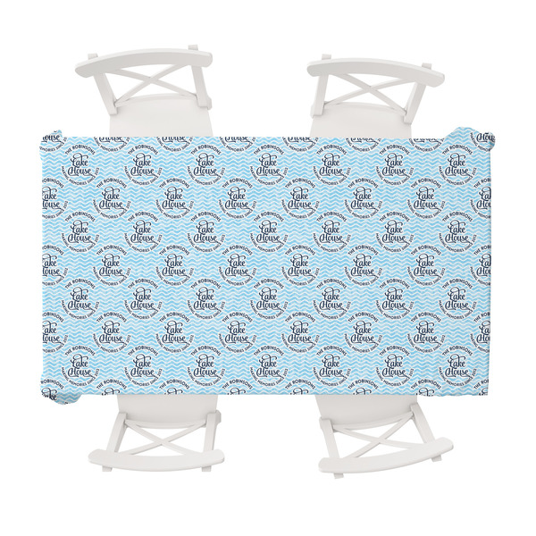 Custom Lake House #2 Tablecloth - 58"x102" (Personalized)