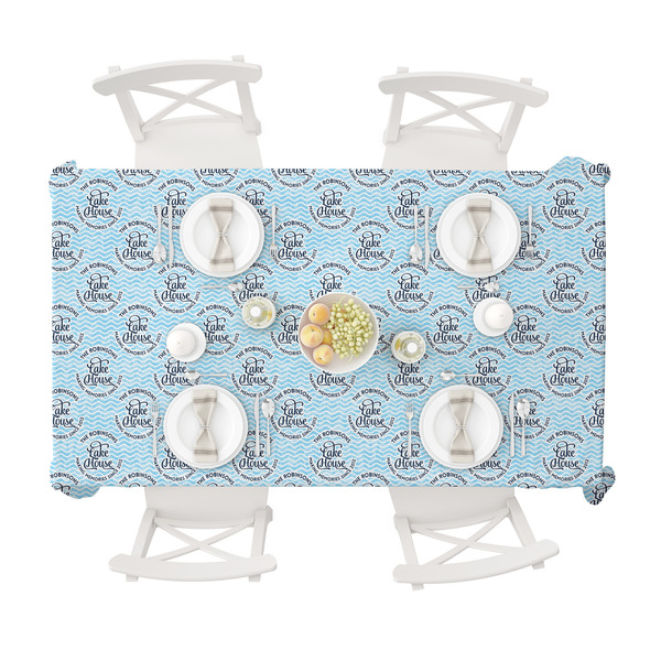 Lake House #2 Tablecloths (58"x102") - TOP VIEW