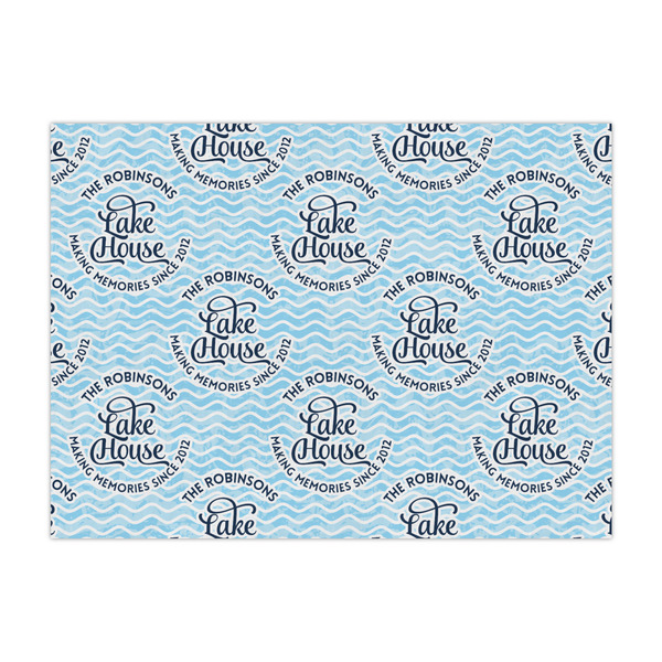 Custom Lake House #2 Large Tissue Papers Sheets - Heavyweight (Personalized)