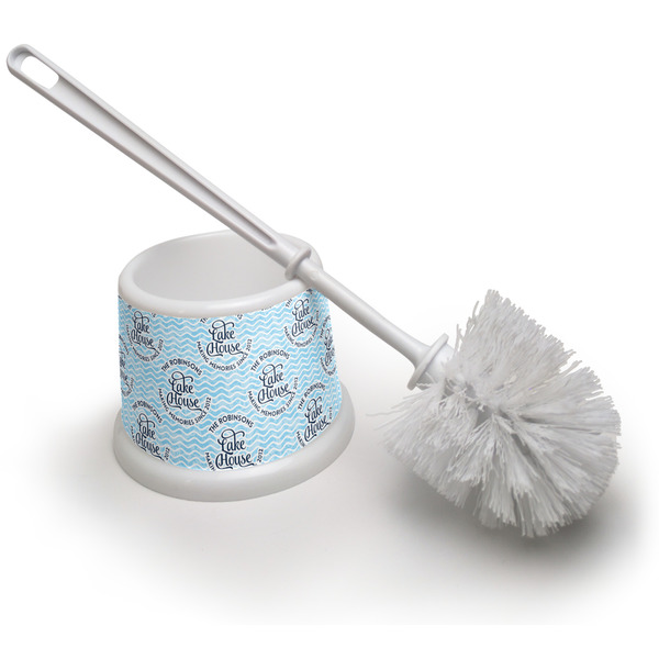 Custom Lake House #2 Toilet Brush (Personalized)