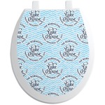 Lake House #2 Toilet Seat Decal (Personalized)